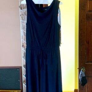 Navy blue jumpsuit size medium